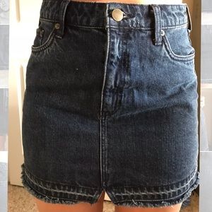 Free People Denim Skirt